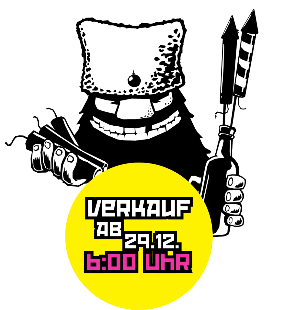 Megafeuerwerksverkauf 2025 - ab 29.12., 6 Uhr
