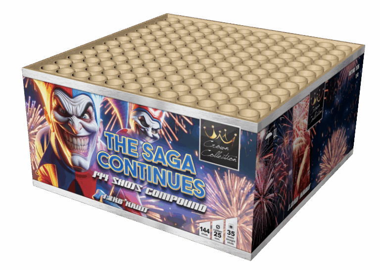 Batteriefeuerwerk "The Saga Continues"